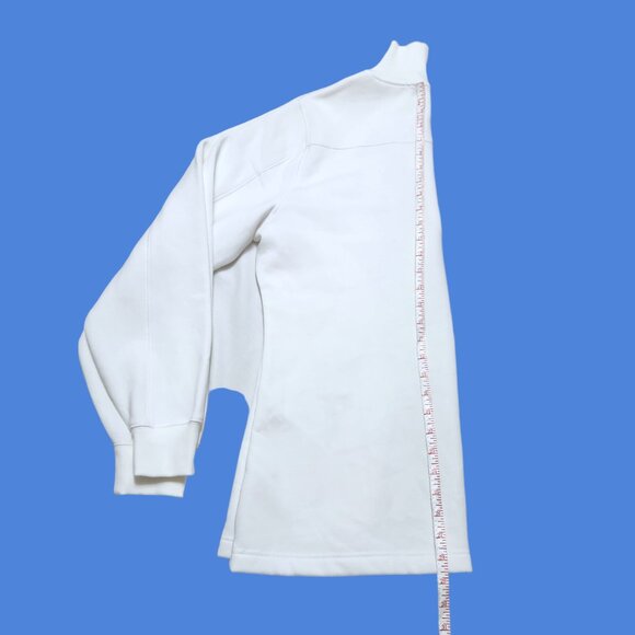 Sport-Tek White Quarter Zip Pullover Fleece Inside Sweatshirt Size Women… - Picture 14 of 16